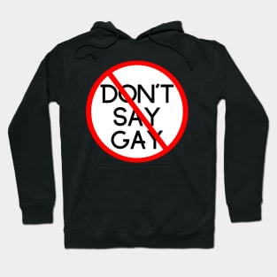 Stop Don't Say Gay - Stop Don't Say Gay Bill - Gay Rights Hoodie